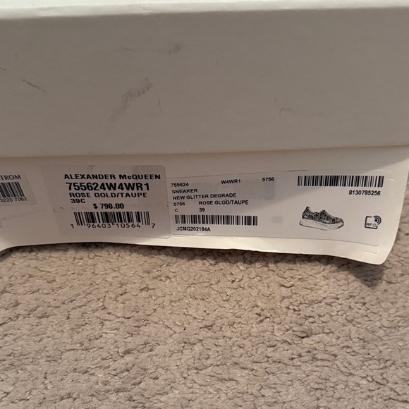 Alexander McQueen Glitter Sneakers - Picture 7 of 7